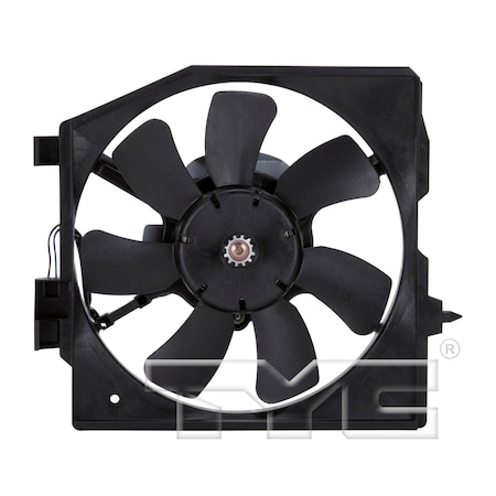Tyc A/C Condenser Fan Assembly, 610500 610500